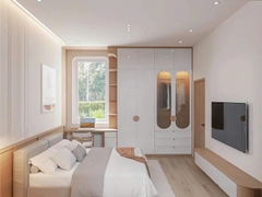 Mẫu nhà 02 tầng hiện đại 7x25m