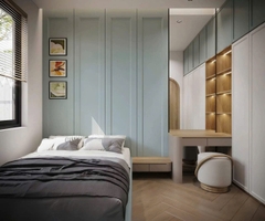 Mẫu nhà 02 tầng hiện đại 5x25m