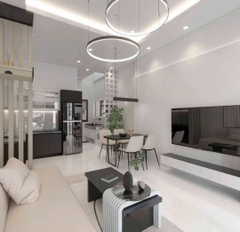 Mẫu nhà cấp 4 hiện đại 7x15m