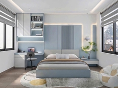 Mẫu nhà 02 tầng hiện đại 5x18m