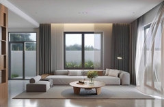 Mẫu nhà 02 tầng hiện đại 7x20m