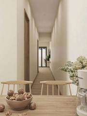 Mẫu nhà cấp 4 hiện đại 4x12m