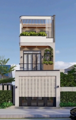 Mẫu nhà 03 tầng hiện đại 5x20m