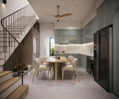 Mẫu nhà 02 tầng hiện đại 5x25m