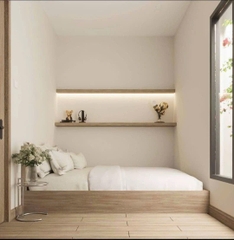 Mẫu nhà cấp 4 hiện đại 4x12m