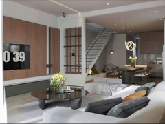 Mẫu nhà 02 tầng hiện đại 7x20m