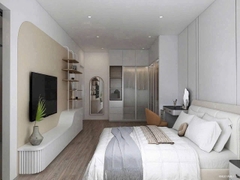 Mẫu nhà 02 tầng, thông tầng hiện đại 5x16m