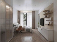 Mẫu nhà cấp 4 hiện đại, có gác lửng 4x17m