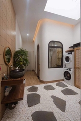 Mẫu nhà cấp 4 hiện đại 5x20m