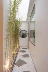 Mẫu nhà cấp 4 hiện đại 5x20m