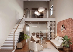 Mẫu nhà cấp 4 hiện đại 5x10m