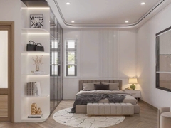 Mẫu nhà cấp 4 hiện đại 5x18m