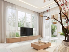 Mẫu nhà 02 tầng hiện đại 7x25m