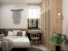 Mẫu nhà cấp 4 hiện đại 4.5x10m