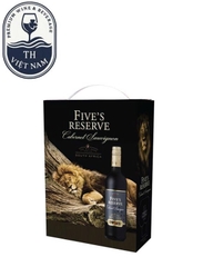 rượu vang Nam Phi Five's Reserva Cabernet Sauvignon