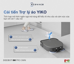 Ecovacs Deebot X5 Pro Omni - Trắng