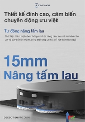 Ecovacs Deebot X5 Pro Omni - Trắng