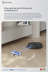 Ecovacs DEEBOT N30 Pro Omni Đen