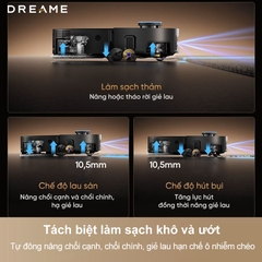 Robot hút bụi lau sàn Dreame X60 Ultra Extreme