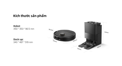 Roborock Q Revo C Pro - Đen