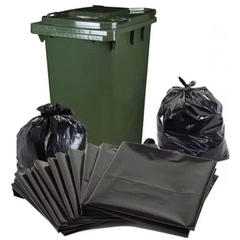 Túi rác đen Công nghiệp bóng, dày đủ size [5KG/SIZE]
