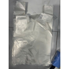 Túi xốp quai trắng gai bóng mỡ zin (loại tốt), dày đẹp, đủ size [1KG]