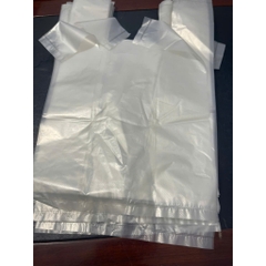 Túi xốp quai trắng đục (loại thường) – An toàn, bền chắc, tiện lợi [5KG/SIZE]