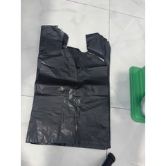 Túi 2 Quai đen PE (Loại 1), đựng rác, gói hàng - dẻo dai, chịu lực tốt, không bị đứt [1KG]