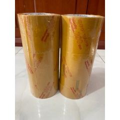 Combo 2 Cây Băng Keo Trắng Trong & Vàng Đục – 1,8kg – 200 Yard