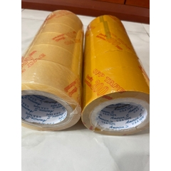 Combo 2 Cây Băng Keo Trắng Trong & Vàng Đục – 1,8kg – 200 Yard