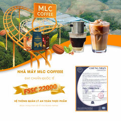 Cà Phê Đặc Sản FINE ROBUSTA túi 500g Hạt nguyên chất từ nhà MLC Coffee
