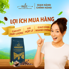 Cà phê Arabica honey Túi 150g Hạt nguyên chất từ MLC Coffee