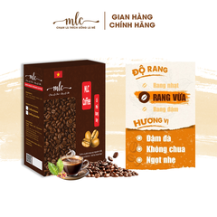 Cà phê Arabica honey specilty túi 150g Hạt nguyên chất từ MLC Coffee