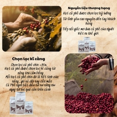 Cà phê Robusta Clean từ MLC Coffee nguyên chất, rang mộc, nhà trồng, nhà rang, nhà làm, chạm là thích uống là mê