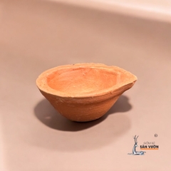 Đế Nến Gốm Đất Nung Tealight Diya Ấn Độ 5x2.5cm