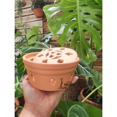 Bếp Xông Thảo Dược Gốm Đất Nung - Gốm Sứ Sân Vườn