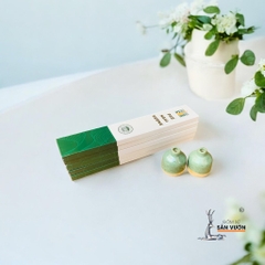 Combo Đế Gốm + Nhang sạch Thảo Mộc An Lành - Gốm Sứ Sân Vườn