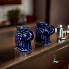 Hủ Tăm Gốm Xưa Hình con Voi - Gốm Sứ Sân Vườn