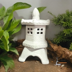 Đèn Vườn Gốm Đất Nung Phong Cách Nhật Bản - Gốm Sứ Sân Vườn