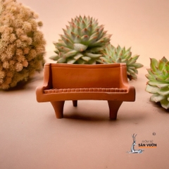 Chậu Gốm Đất Nung Hình Đàn Piano - Gốm Sứ Sân Vườn