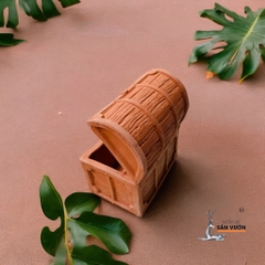 Chậu Gốm Đất Nung Hình Chiếc Rương Kho Báu - Gốm Sứ Sân Vườn