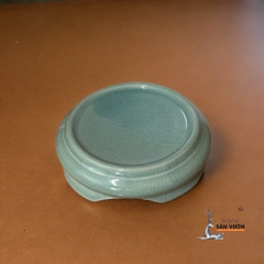 Đế Giá Đỡ Chậu, Bình Hoa Bằng Men 3 Chân - Gốm Sứ Sân Vườn