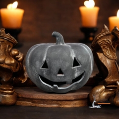 Tượng Gốm Đất Nung Bí Ngô Lùn PumKin - Gốm Sứ Sân Vườn