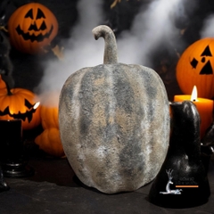 Tượng Gốm Đất Nung Hình Bí Ngô Halloween ( Size Cao ) - Gốm Sứ Sân Vườn