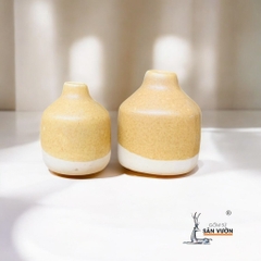 Lọ Gốm Men Mini 5cm & 7cm- Gốm Sứ Sân Vườn - Decor Trang Trí Dễ Thương
