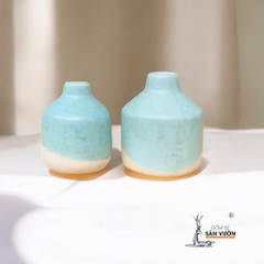 Lọ Gốm Men Mini 5cm & 7cm- Gốm Sứ Sân Vườn - Decor Trang Trí Dễ Thương