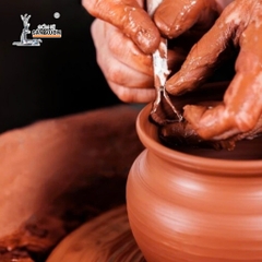Đất Sét Đỏ Terracotta Rouge Cao Cấp Dẻo Mịn Dùng Làm Chậu Cây Trang Trí & Mỹ Nghệ - Gốm Sứ Sân Vườn