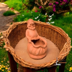 Chậu Gốm Đất Nung Hình Bạch Tuyết Và Bảy Chú Lùn ( Lẻ ) - Gốm Sứ Sân Vườn - Chậu Decor Sân Vườn