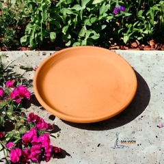 Đĩa Lót Chậu Gốm Đất Nung Nhiều Size ( Từ 5 - 15cm ) - Gốm Sứ Sân Vườn