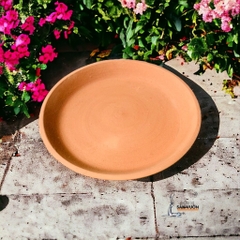 Đĩa Lót Chậu Gốm Đất Nung Nhiều Size ( Từ 5 - 15cm ) - Gốm Sứ Sân Vườn